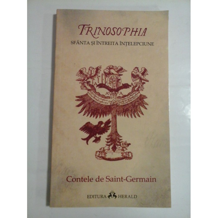 TRINOSOPHIA - CONTELE DE SAINT-GERMAIN TRINOSOPHIA - CONTELE DE SAINT-GERMAIN